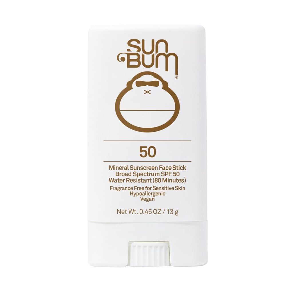 Sun Bum Mineral SPF 50 Face Stick Sunscreen - Water-Resistant | Broad Spectrum Sunscreen | with Vitamin E | Hawaii 104 Act Compliant | Made without...