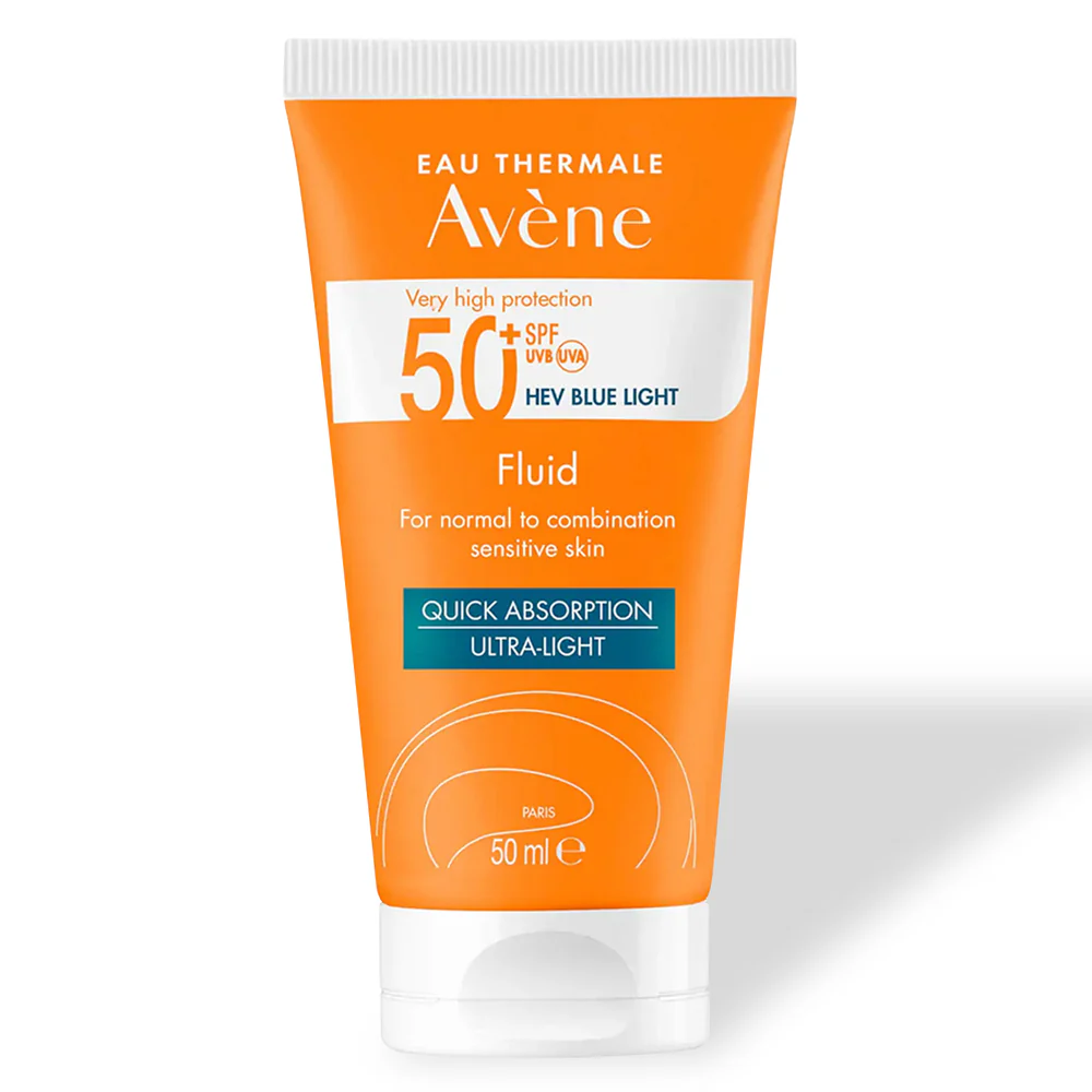 Avène Fluid SPF50+ Normal-best french sunscreen Combination Sensitive Skin