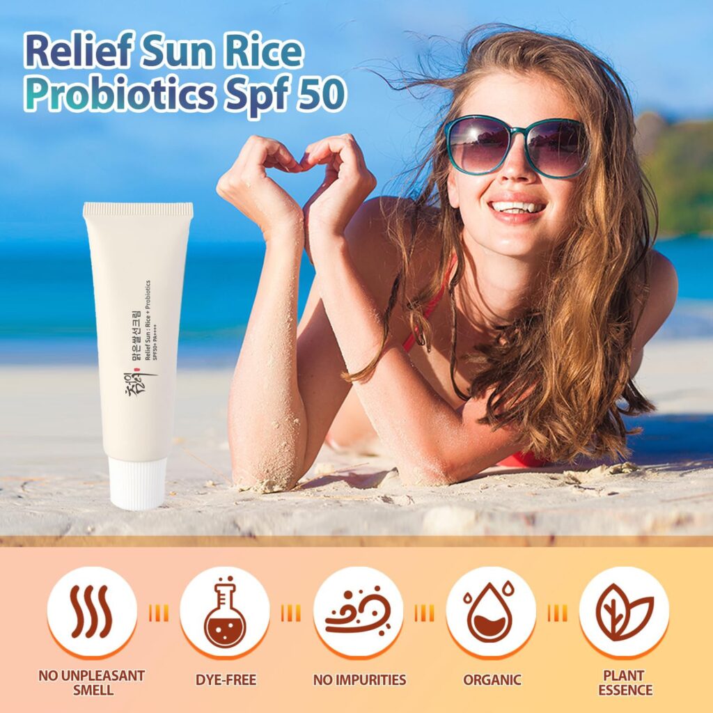 Beauty of Joseon sunscreen review highlights key benefits: no smell, dye-free, no impurities, organic ingredients, and plant essences