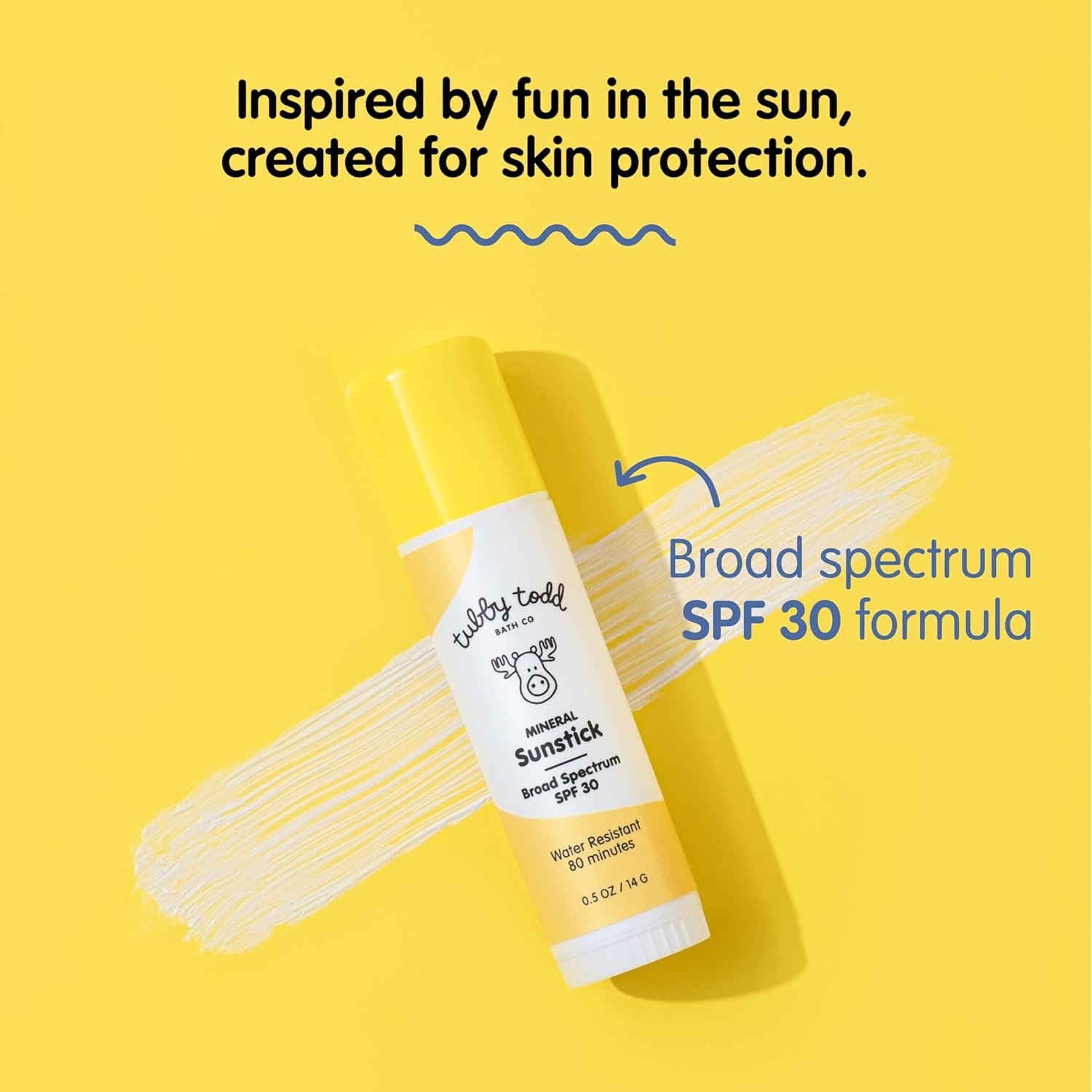 Tubby Todd sunscreen review highlighting the broad spectrum SPF 30 mineral formula for effective protection